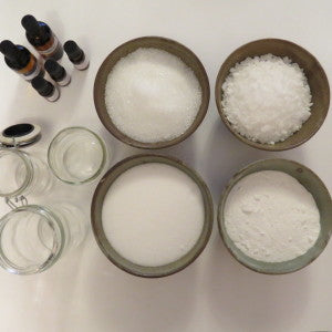 DIY Bath Salts with Essential Oils
