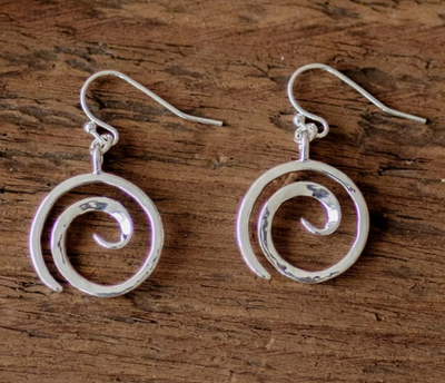 Glee Tofino Earrings Silver, Soulful Sister Aromatherapy Langford BC