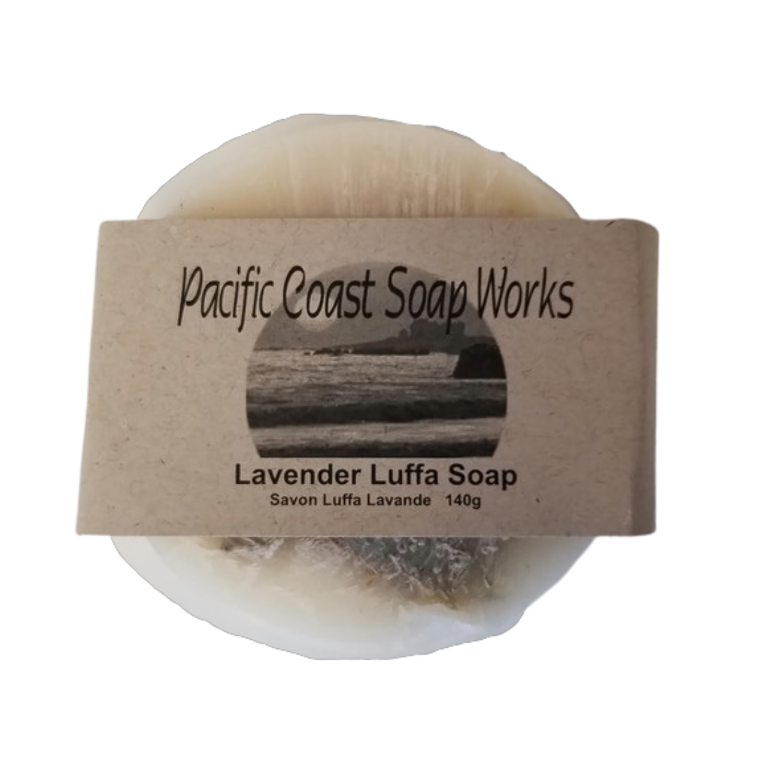 Lavender Luffa Natural Soap