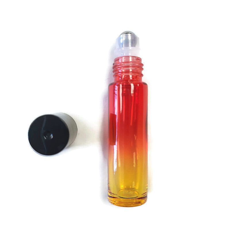 Roll On Bottle - Colourful Metal Roller 10ml