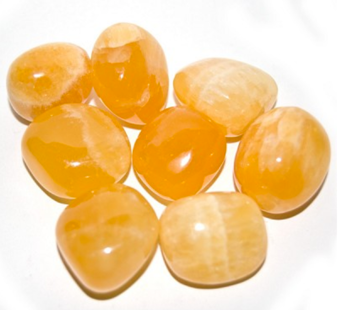 Gemstones Orange Calcite