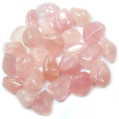 rose quartz tumbled gemstones victoria bc