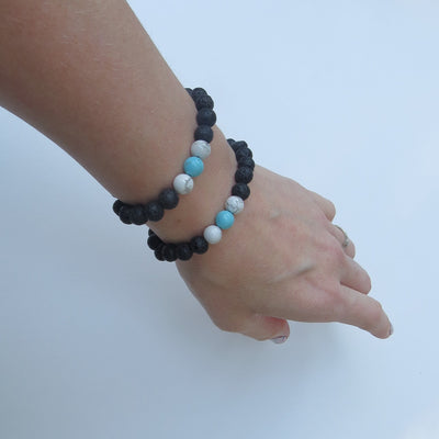 Diffuser Bracelet with Turquoise